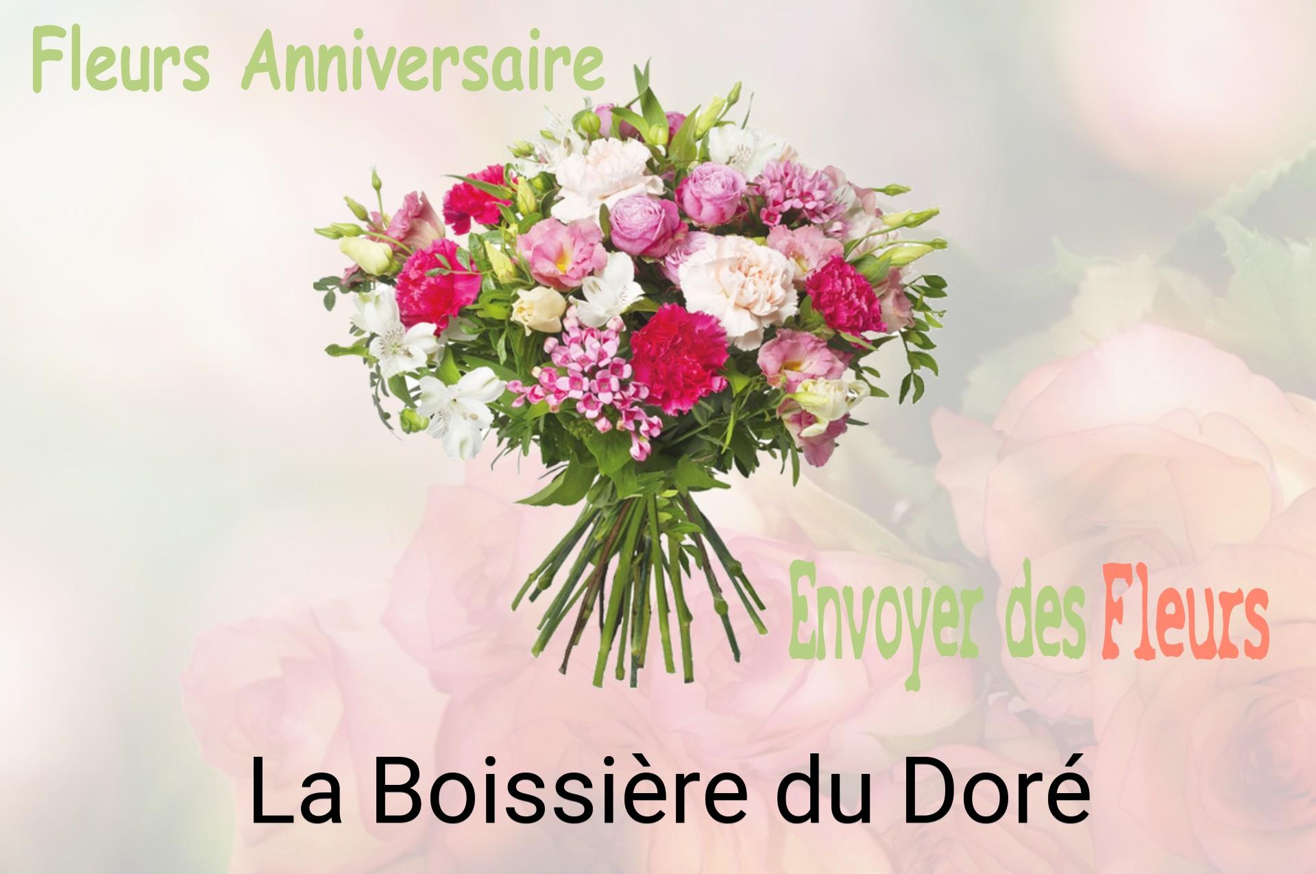 Bouquet de fleurs d’anniversaire livré à La Boissière-du-Doré