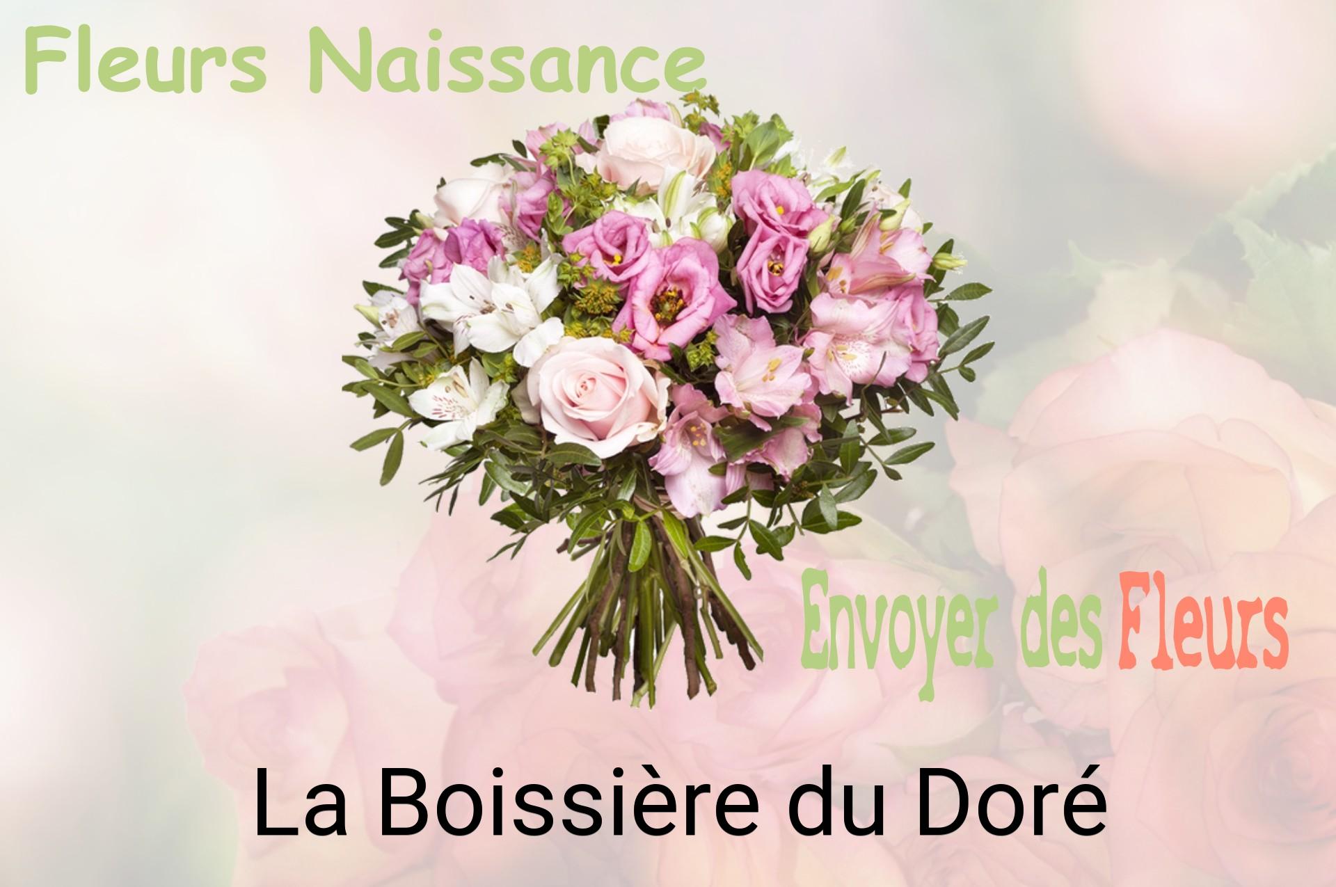 Bouquet de fleurs de naissance livré à La Boissière-du-Doré
