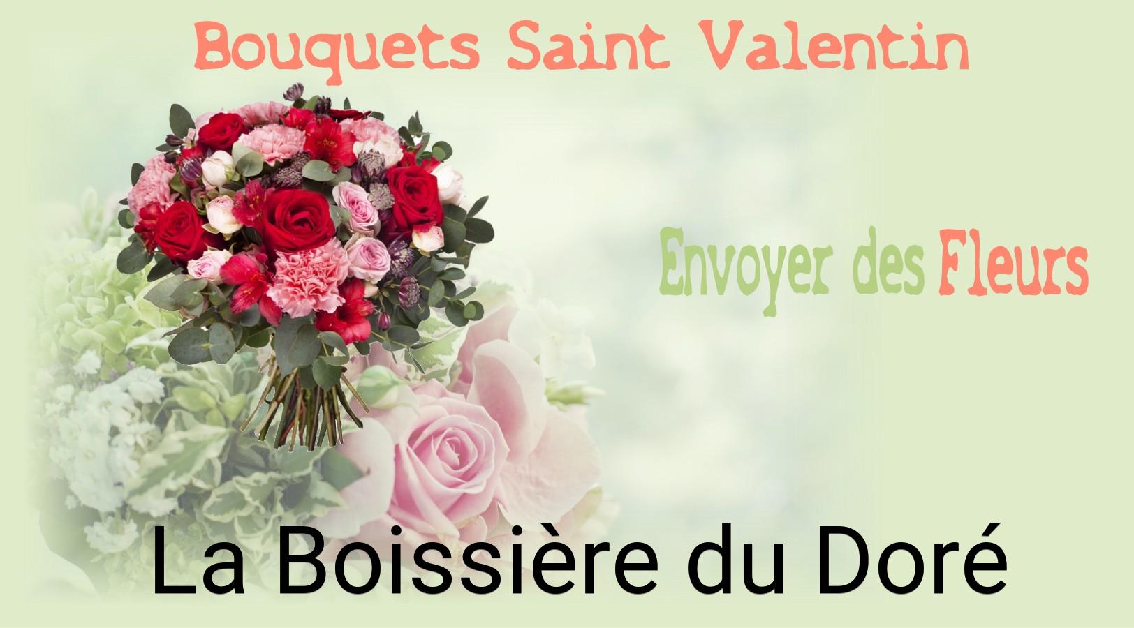 Roses de Saint-Valentin livrées à La Boissière-du-Doré